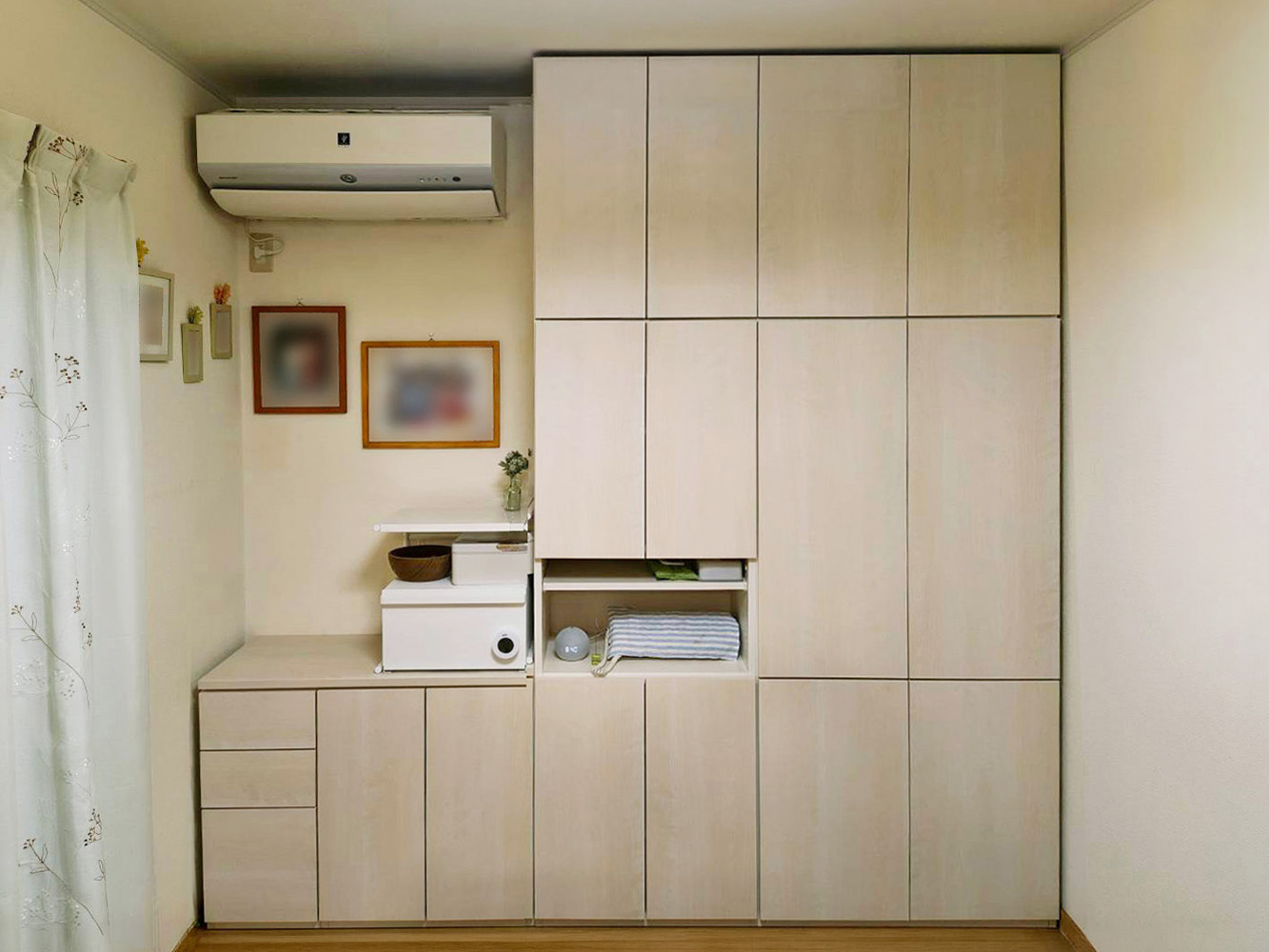 収納力と美しさを両立する壁面収納