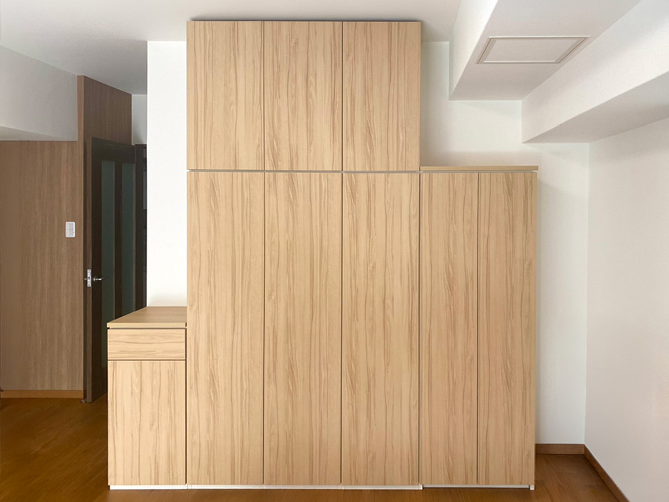 お部屋に合った高さオーダーで心地よい空間に